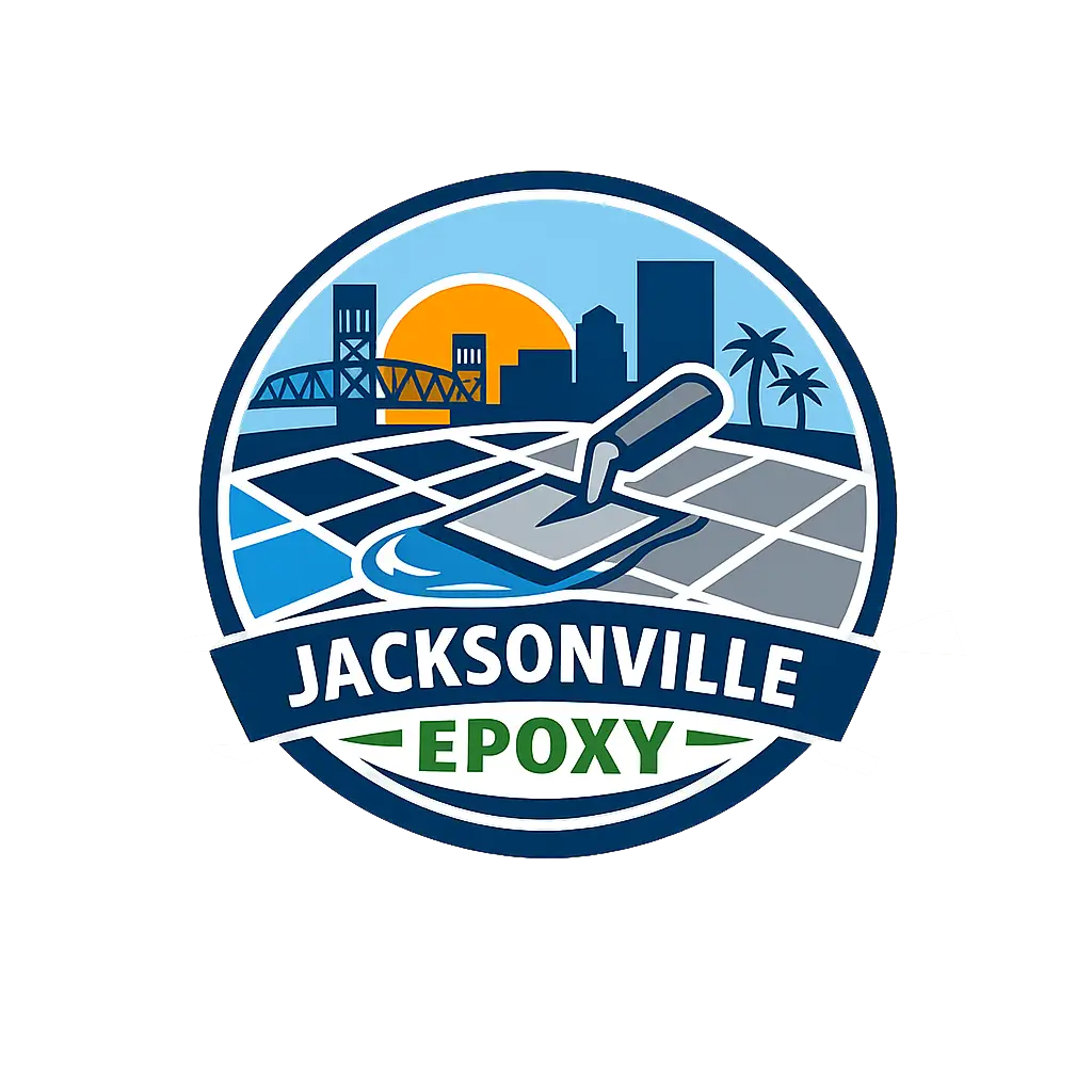 Jacksonville Epoxy logo for epoxy flooring services in Jacksonville, FL